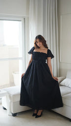 Aalya Black Maxi Dress