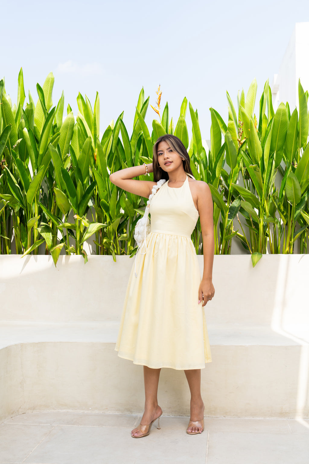 Day dream butter yellow dress