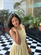 Day dream butter yellow dress