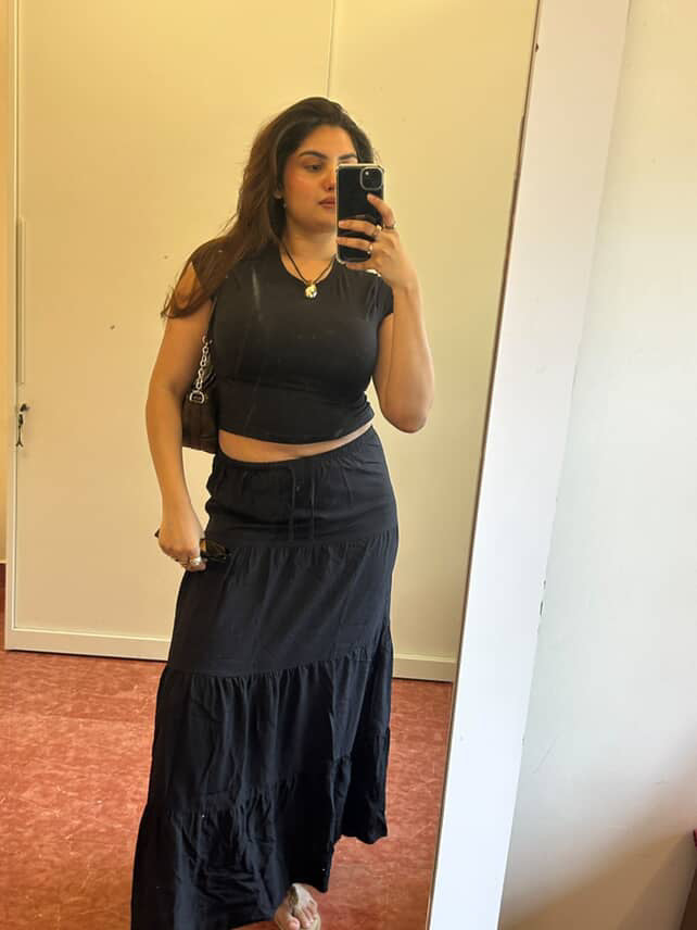 Elizabeth Black Maxi Skirt