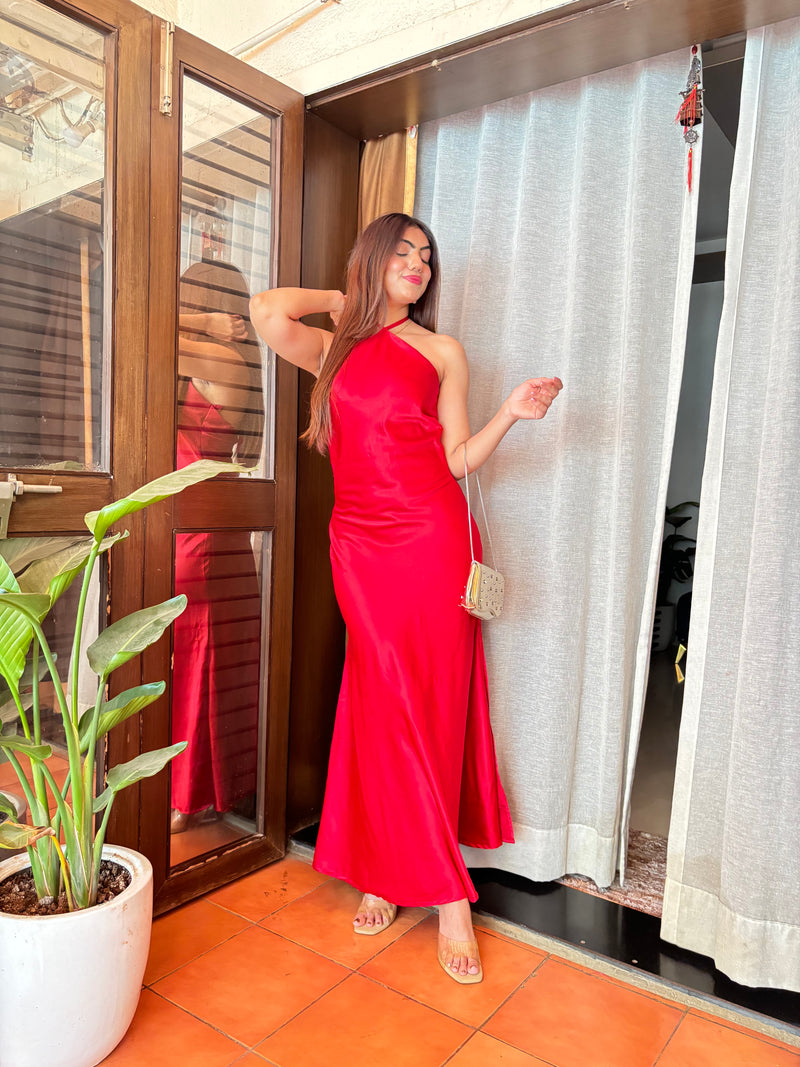 Rose Red Dress