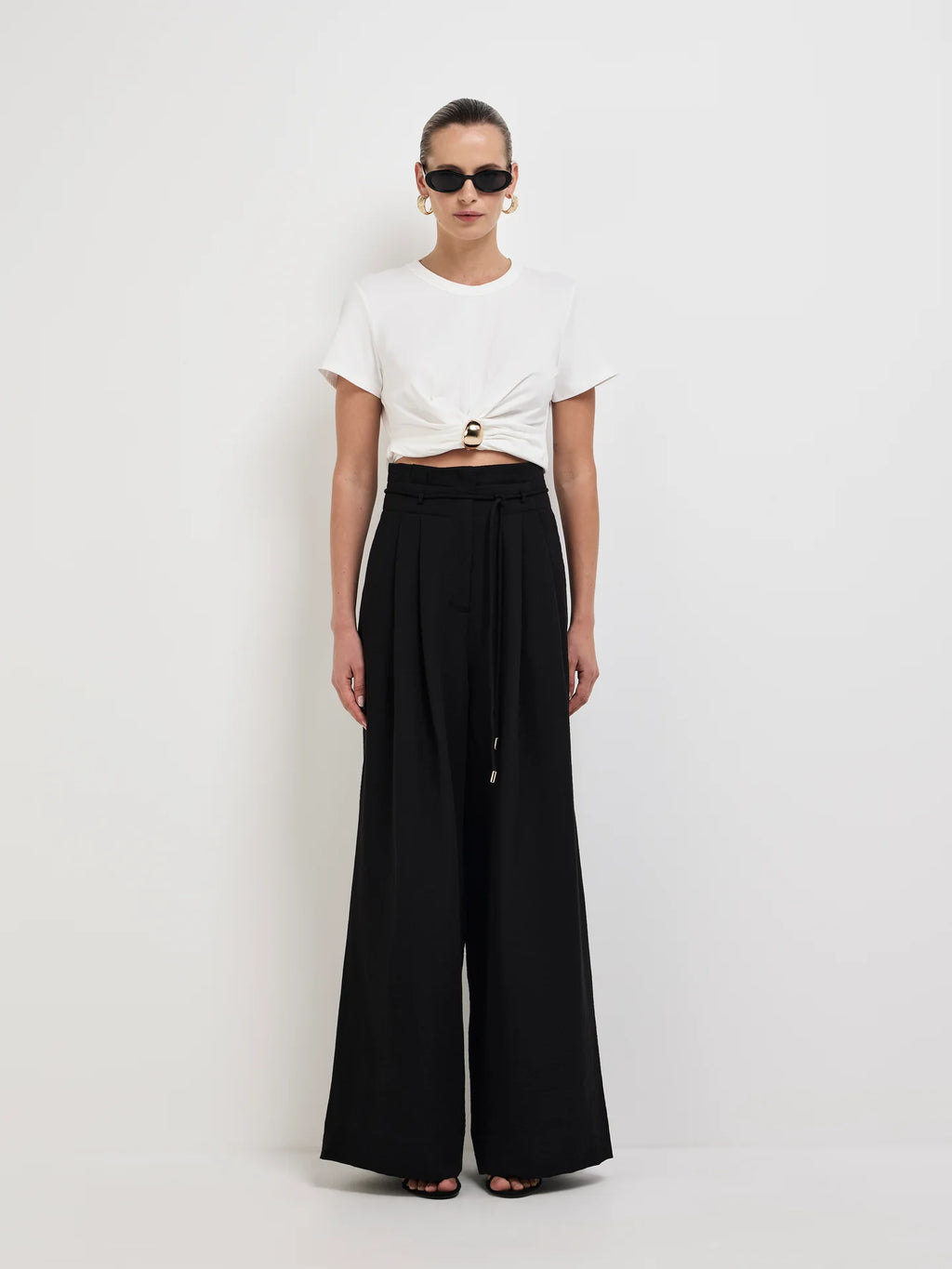 Black Flex High Waist Pants