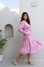 Mulmul Tiered Maxi Dress