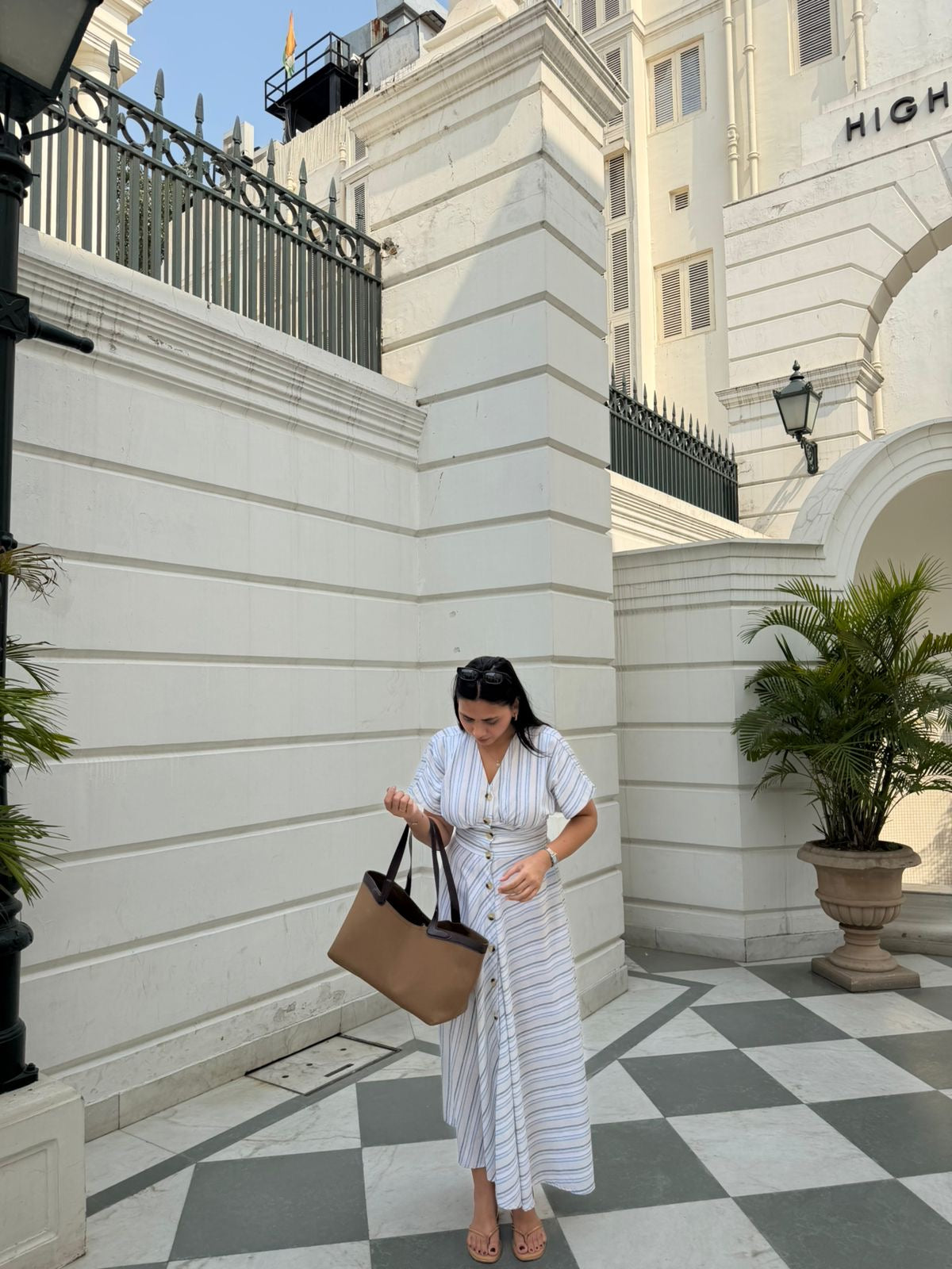 Siyara Pleated Maxi Dress