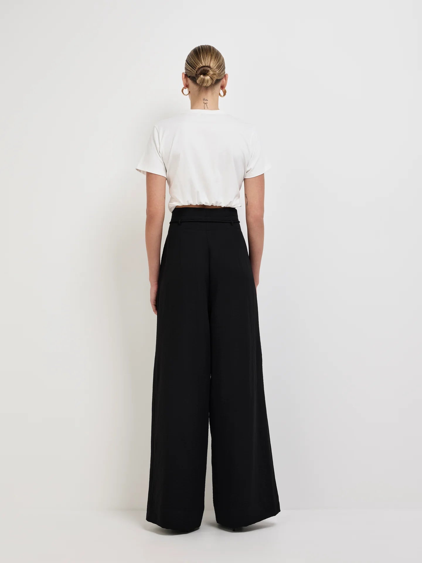 Black Flex High Waist Pants