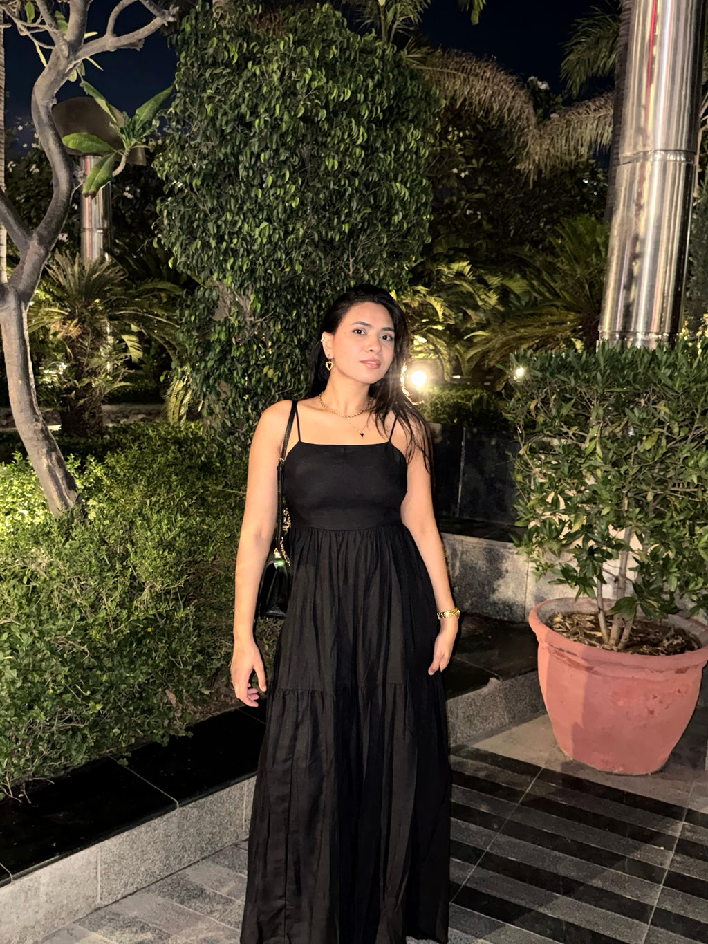 Backless Elastic Long Maxi Dress