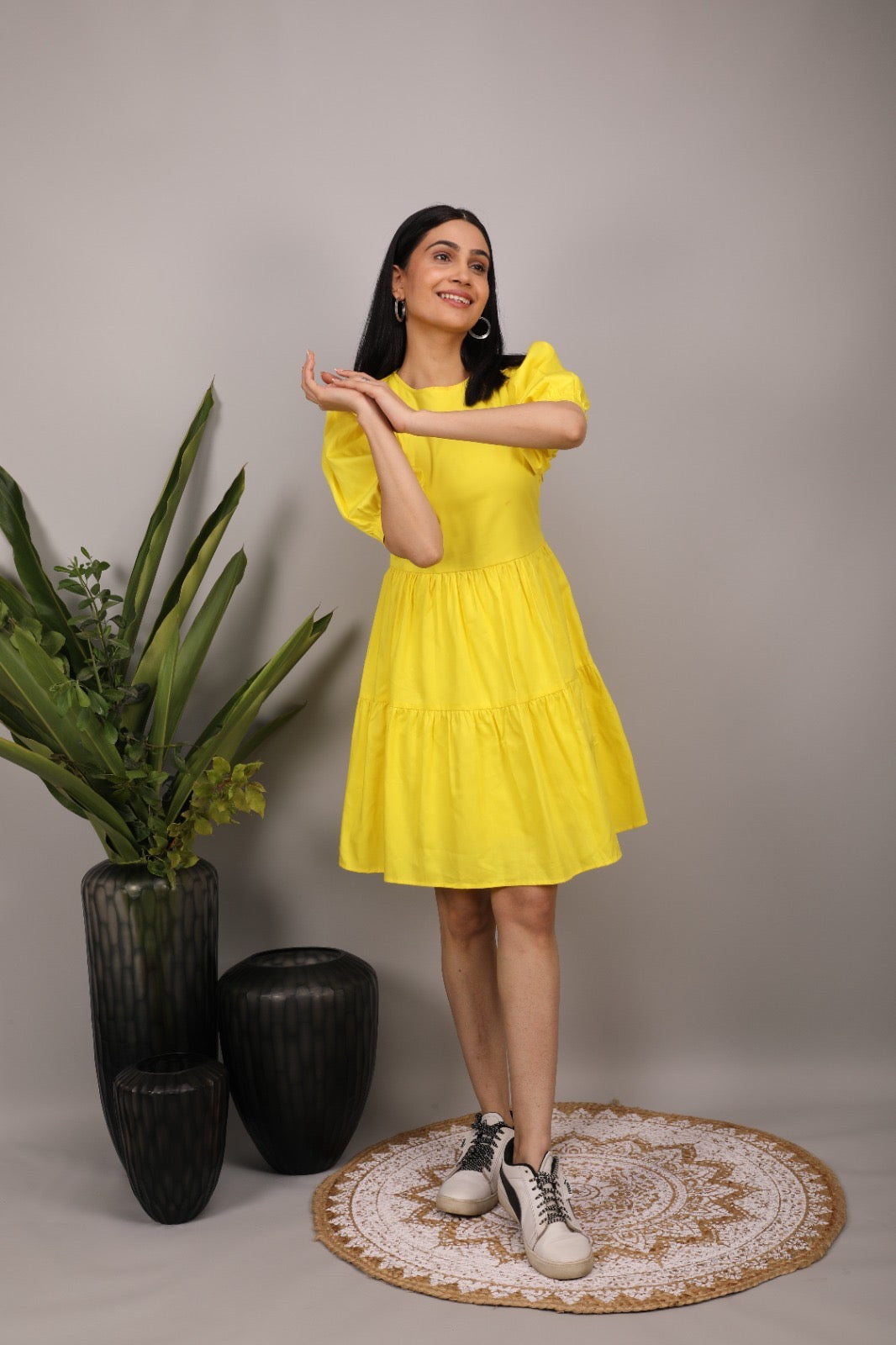 Hot Yellow dress