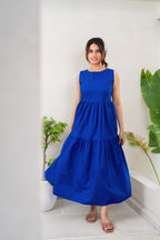 Royal Blue Summer Maxi Dress