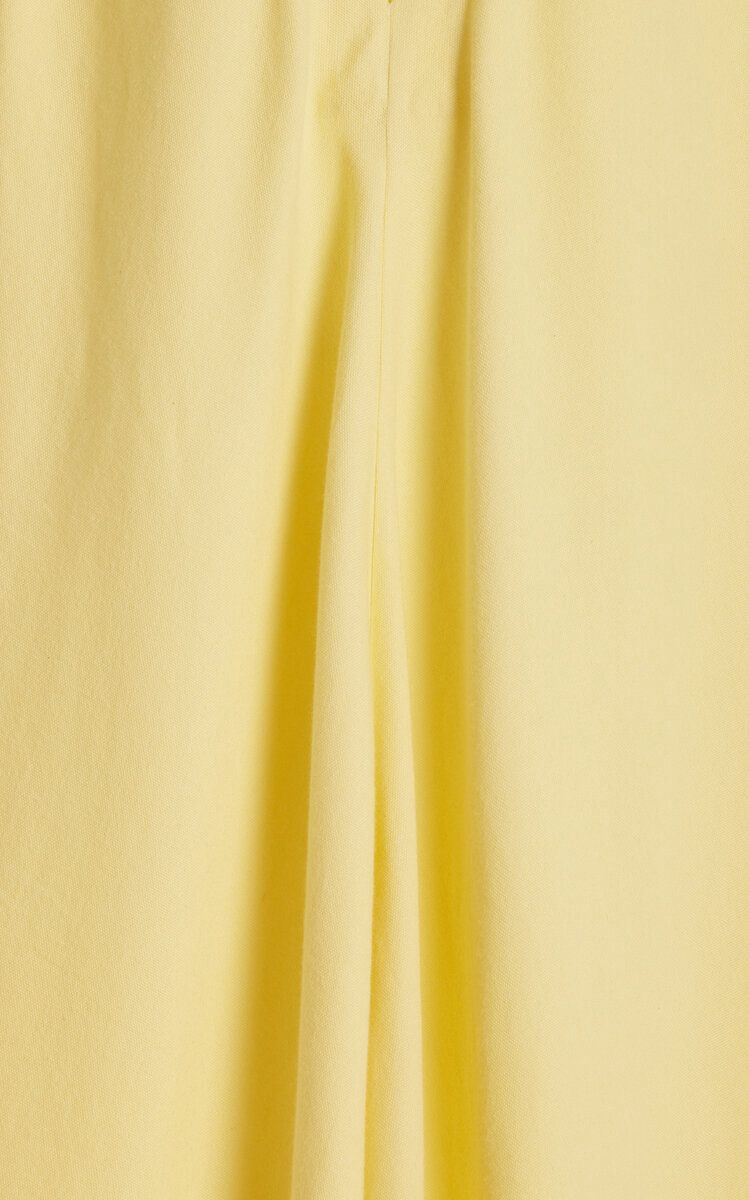 Pastel Yellow Shirt Maxi
