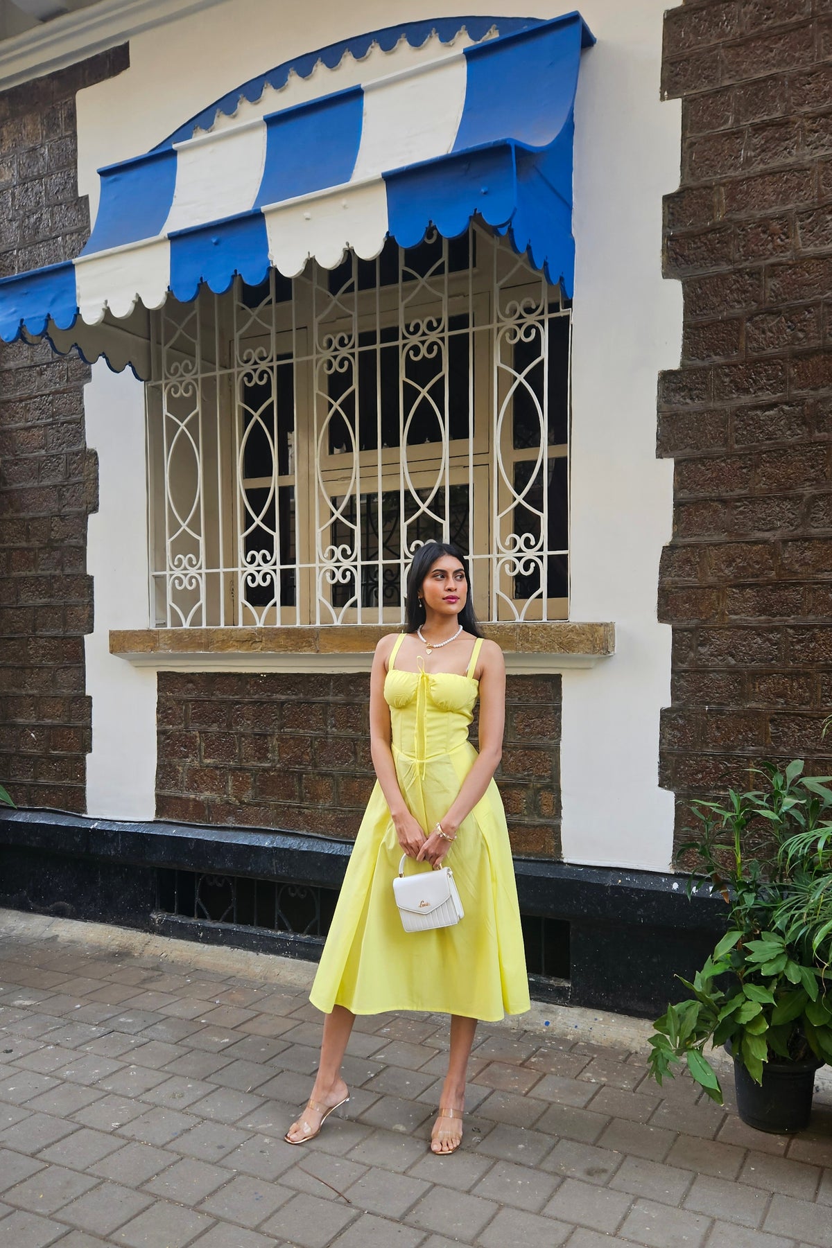 Corset Dress - Yellow