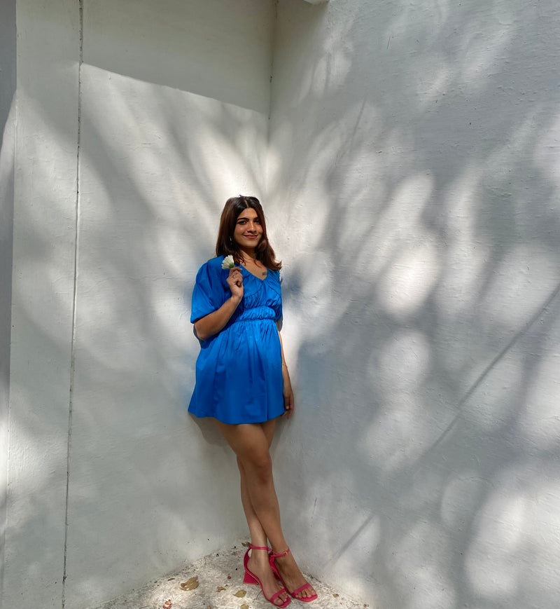 Amayra Blue Dress- Labelbyanuja