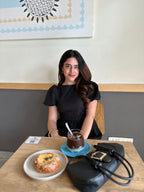 Natalia Black Puff Dress