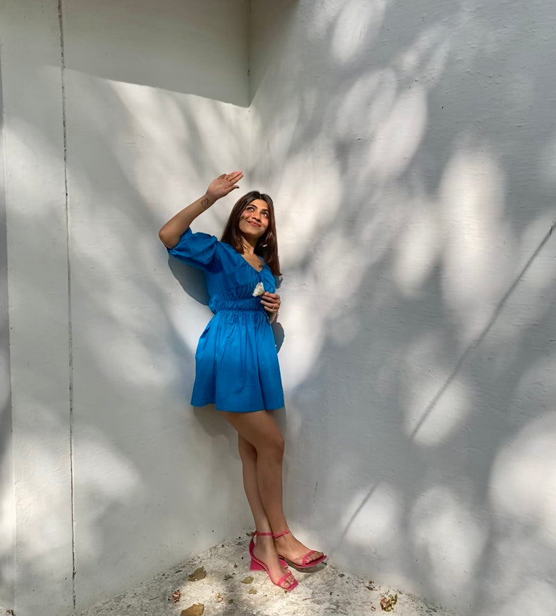 Amayra Blue Dress- Labelbyanuja