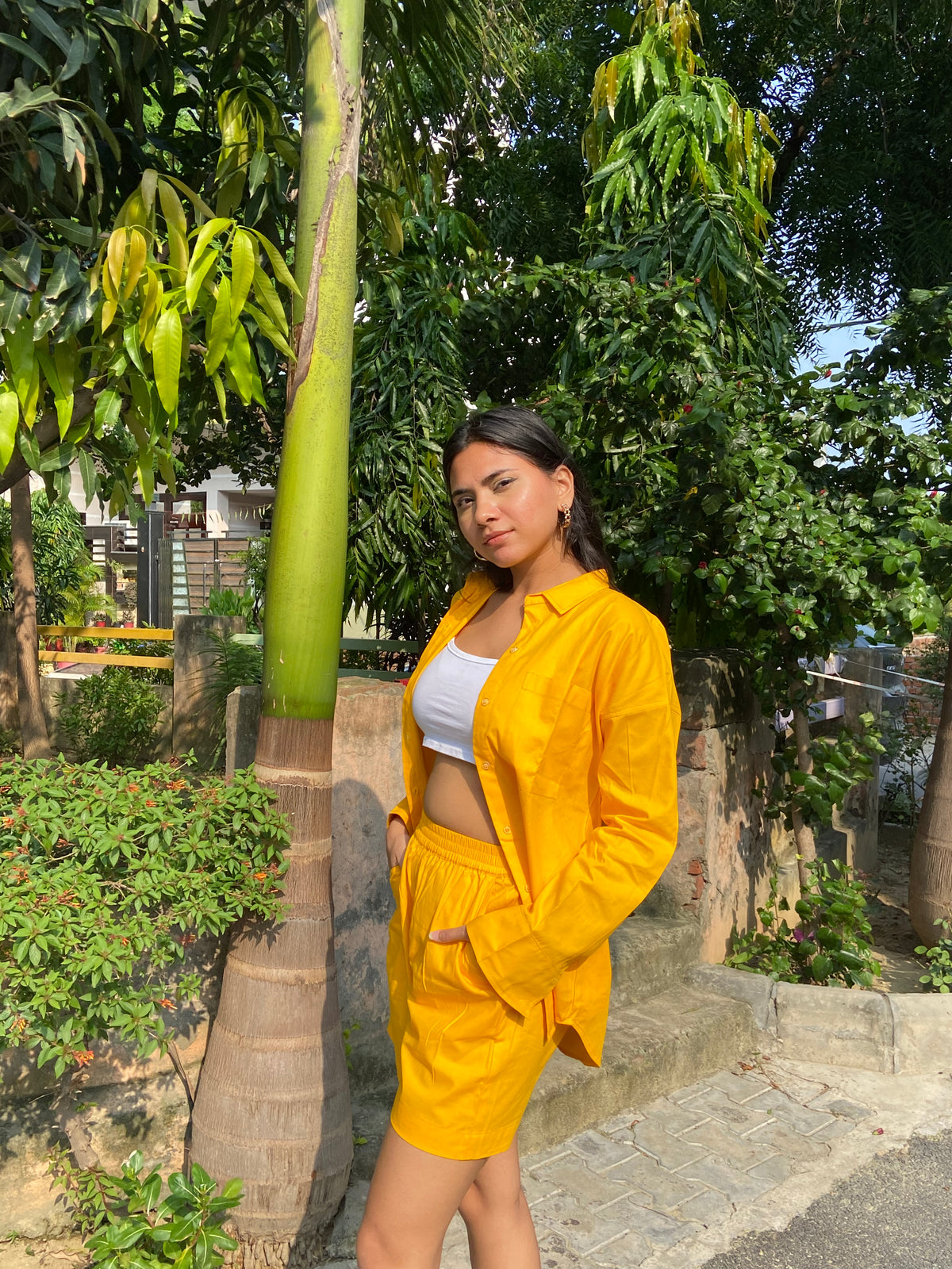 Mustard Co-ord Set- Labelbyanuja