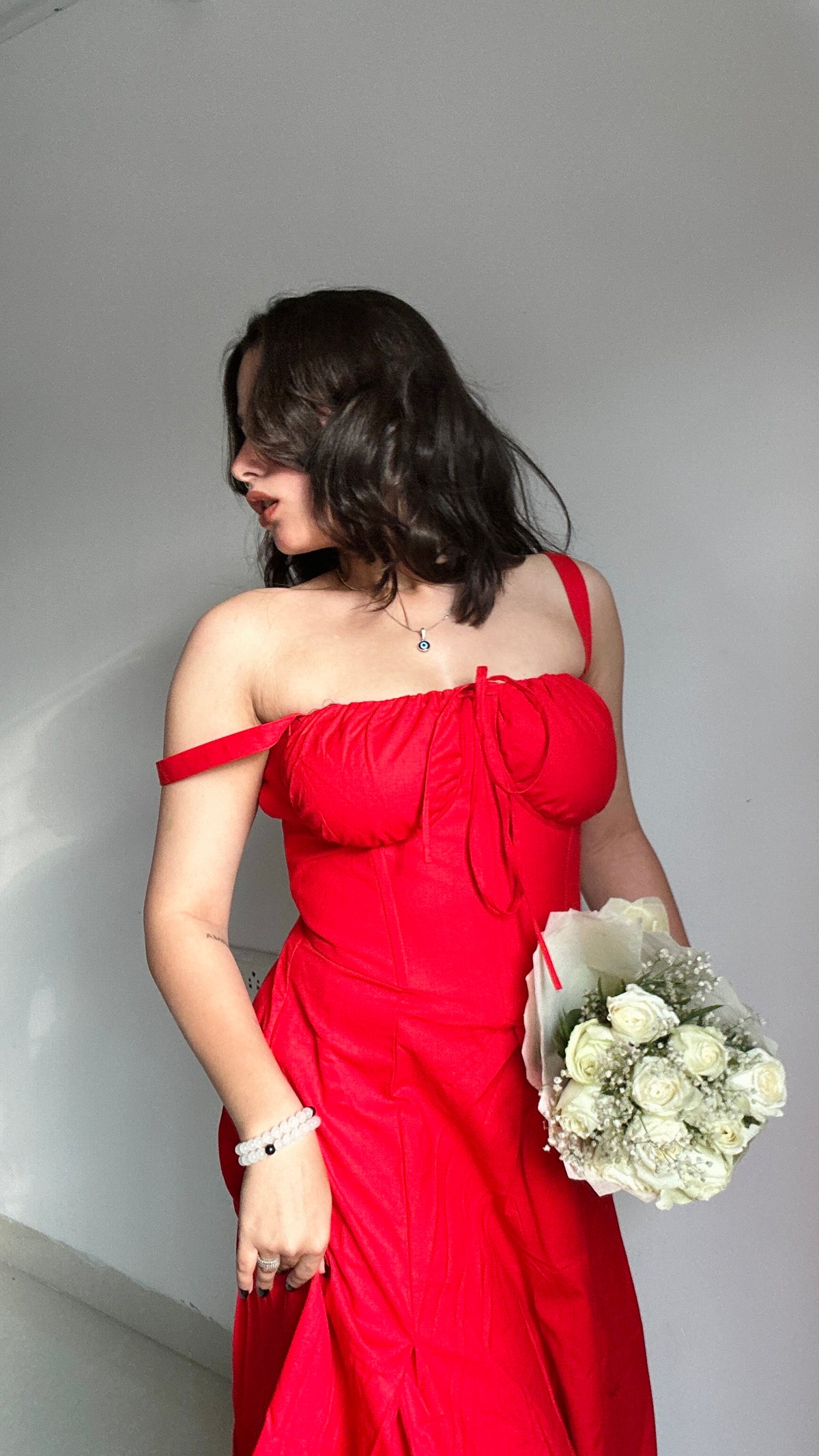 Corset Dress - Red
