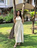 Anyra Flex Gathered Maxi Dress