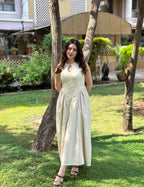 Anyra Flex Gathered Maxi Dress