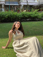 Anyra Flex Gathered Maxi Dress