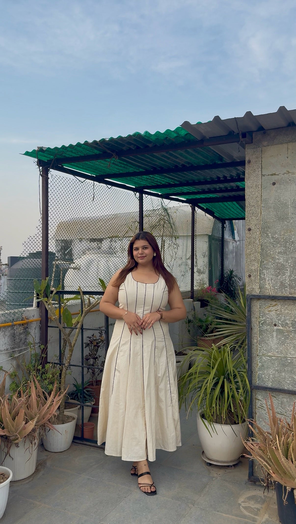 Pintex Flex Dress