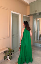 Mulmul Green Blooming Dress