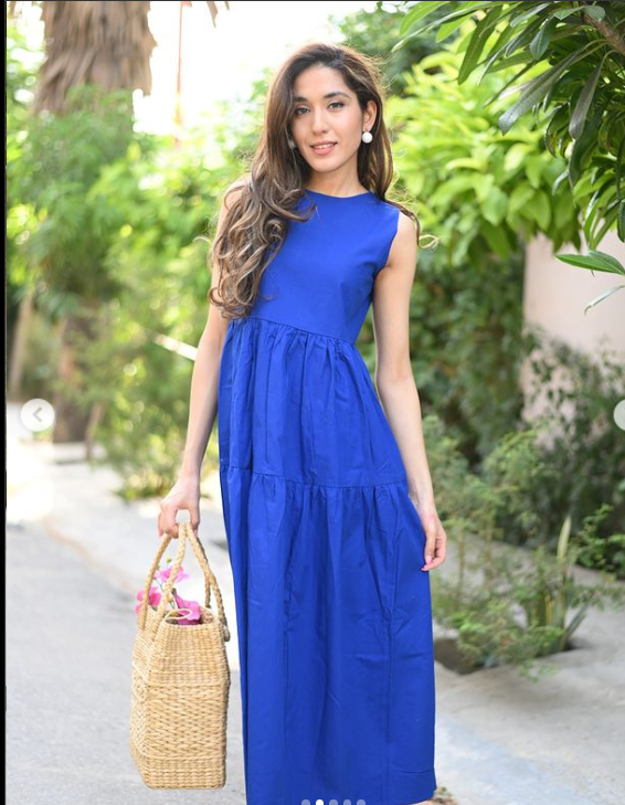 Royal Blue Summer Maxi- Labelbyanuja