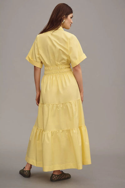 Yellow Elastic Maxi