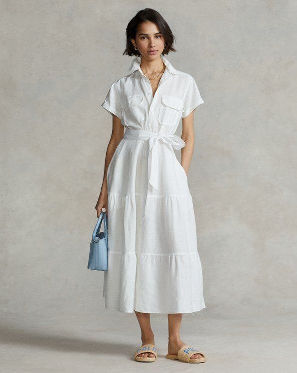 White Knot Maxi Dress