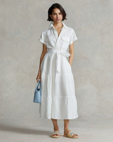 Ayra White Maxi Dress