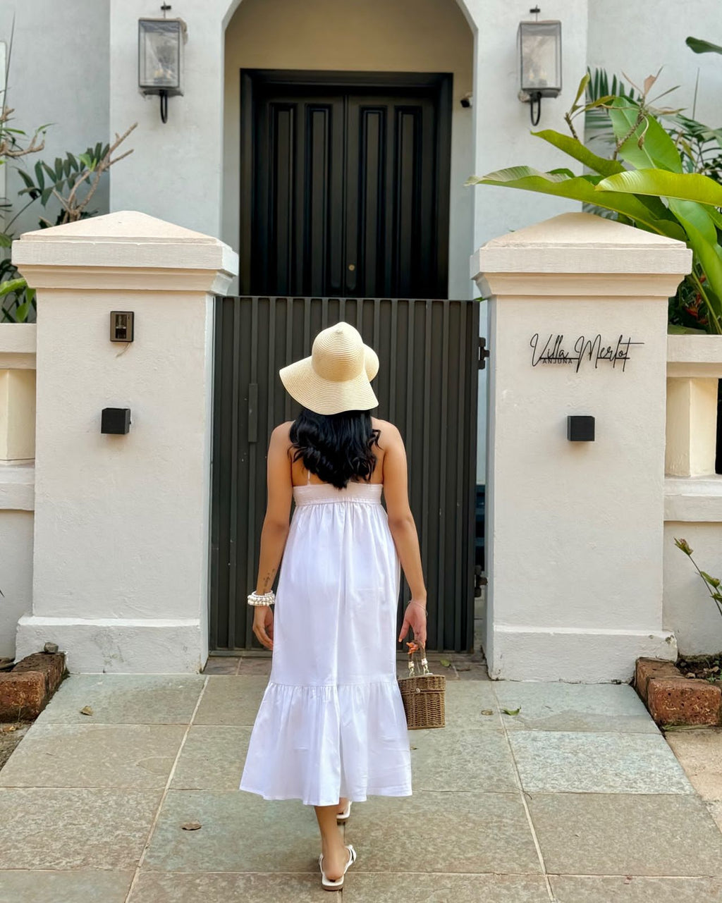 Myra White Slip Dress