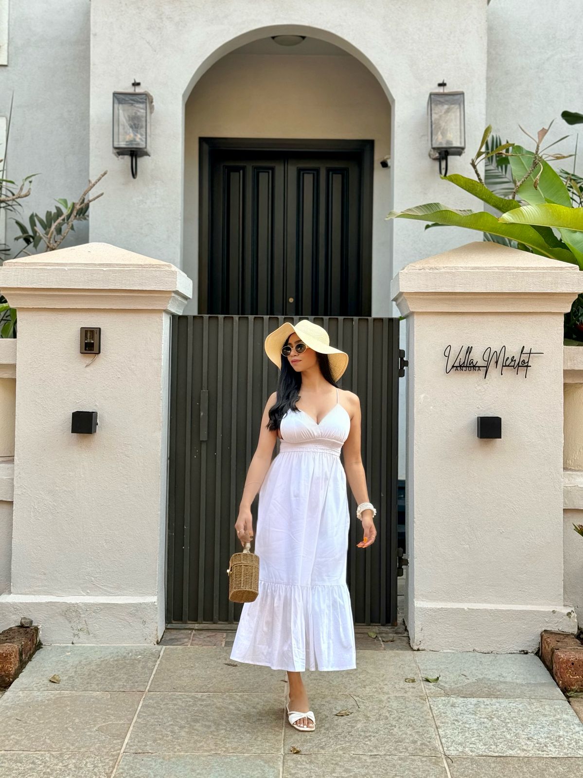 Myra White Slip Dress