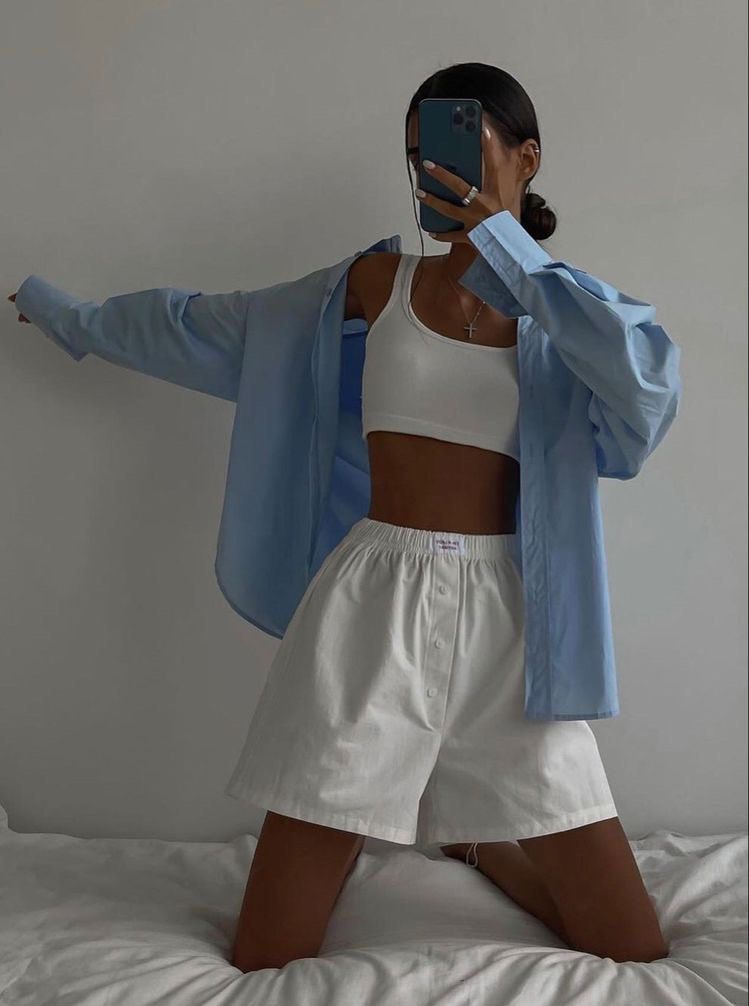 Sky Blue Co-ord Set- Labelbyanuja