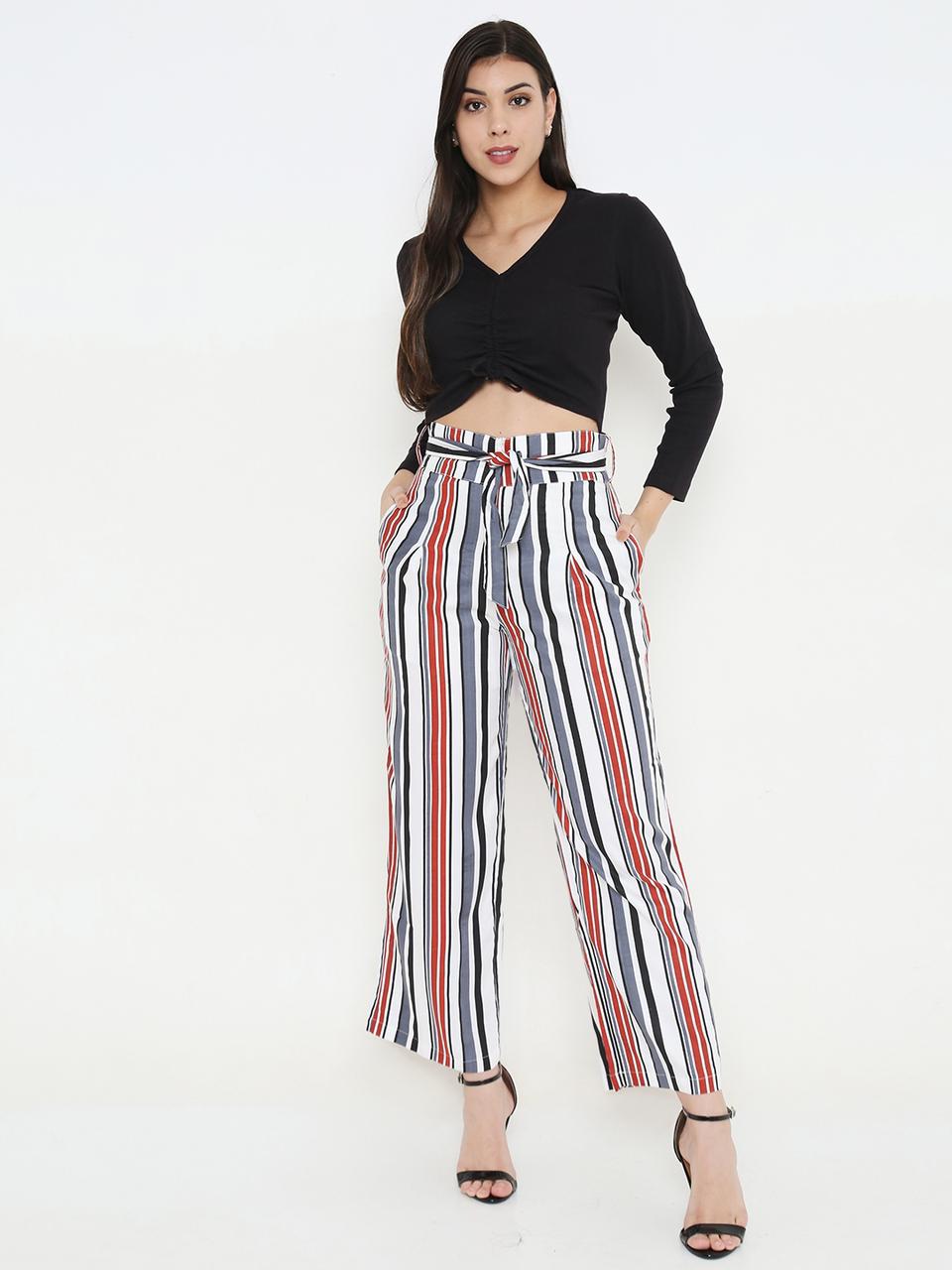 Striped Layer Pants