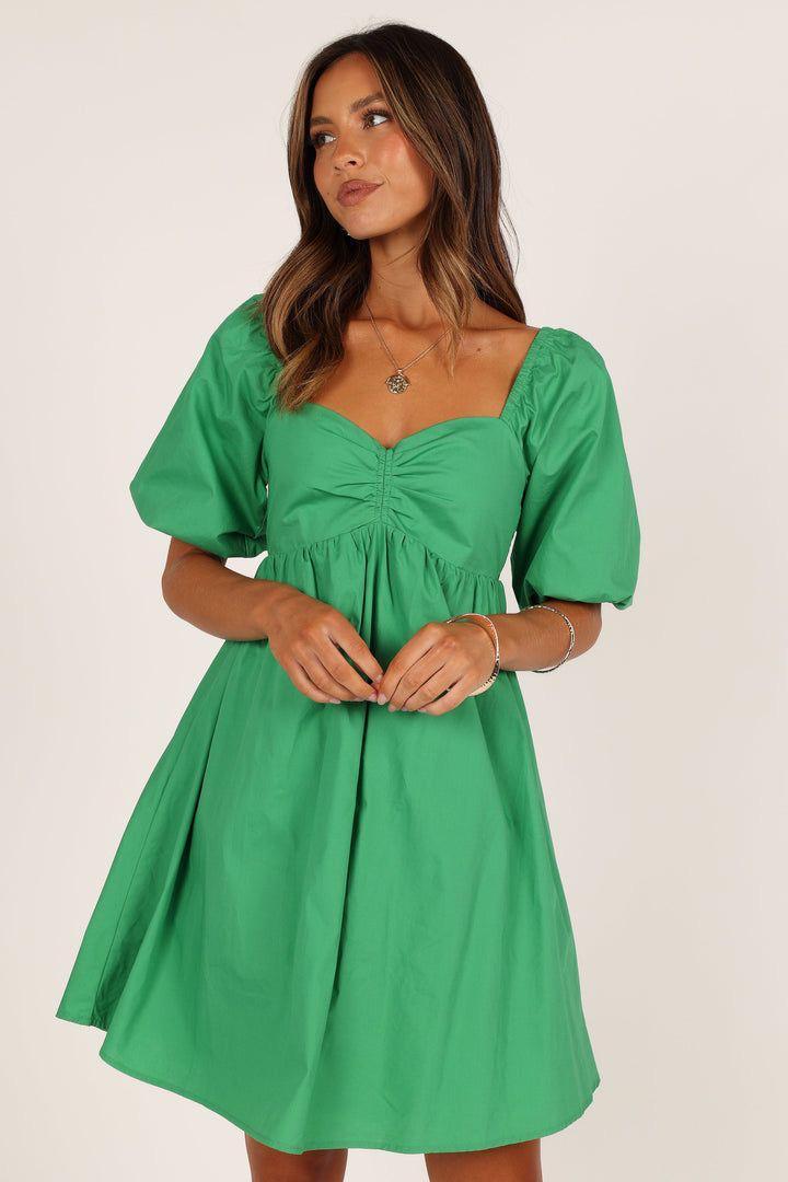 Ayra Green Dress - Labelbyanuja