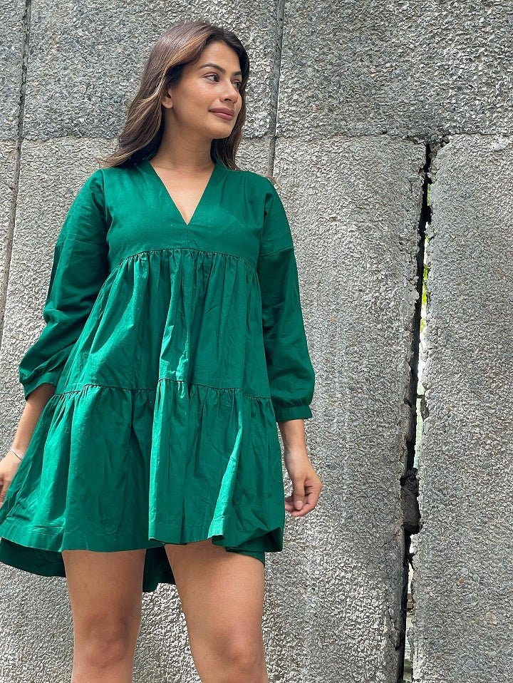 Cleo Green Dress - Labelbyanuja
