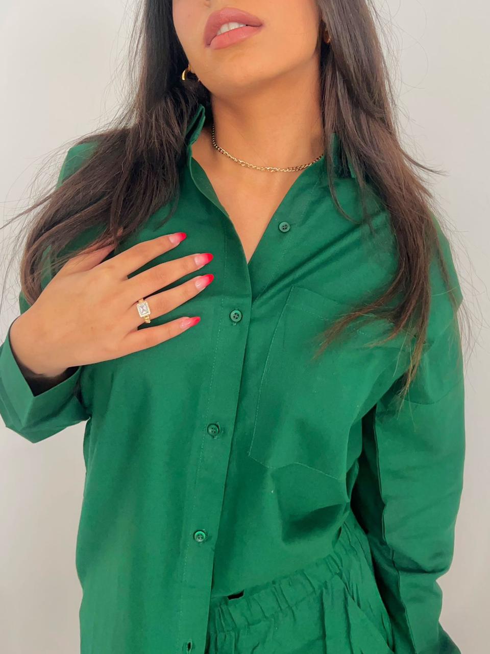 Deep Green Cord set - Labelbyanuja