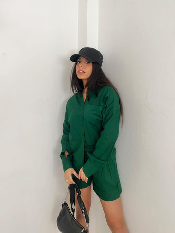 Deep Green Cord set - Labelbyanuja