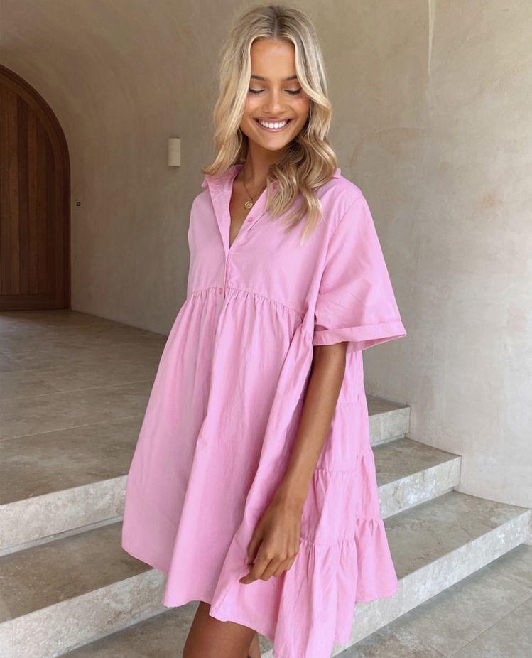 Easy Breezy Pink dress - Labelbyanuja