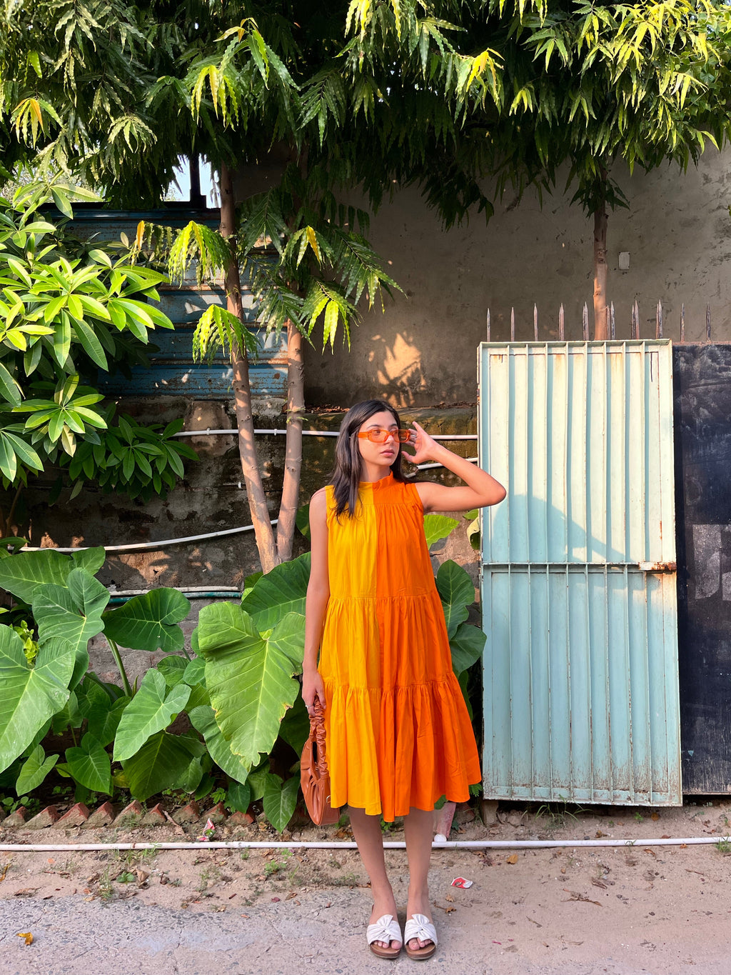 Half n Half Dress - Labelbyanuja