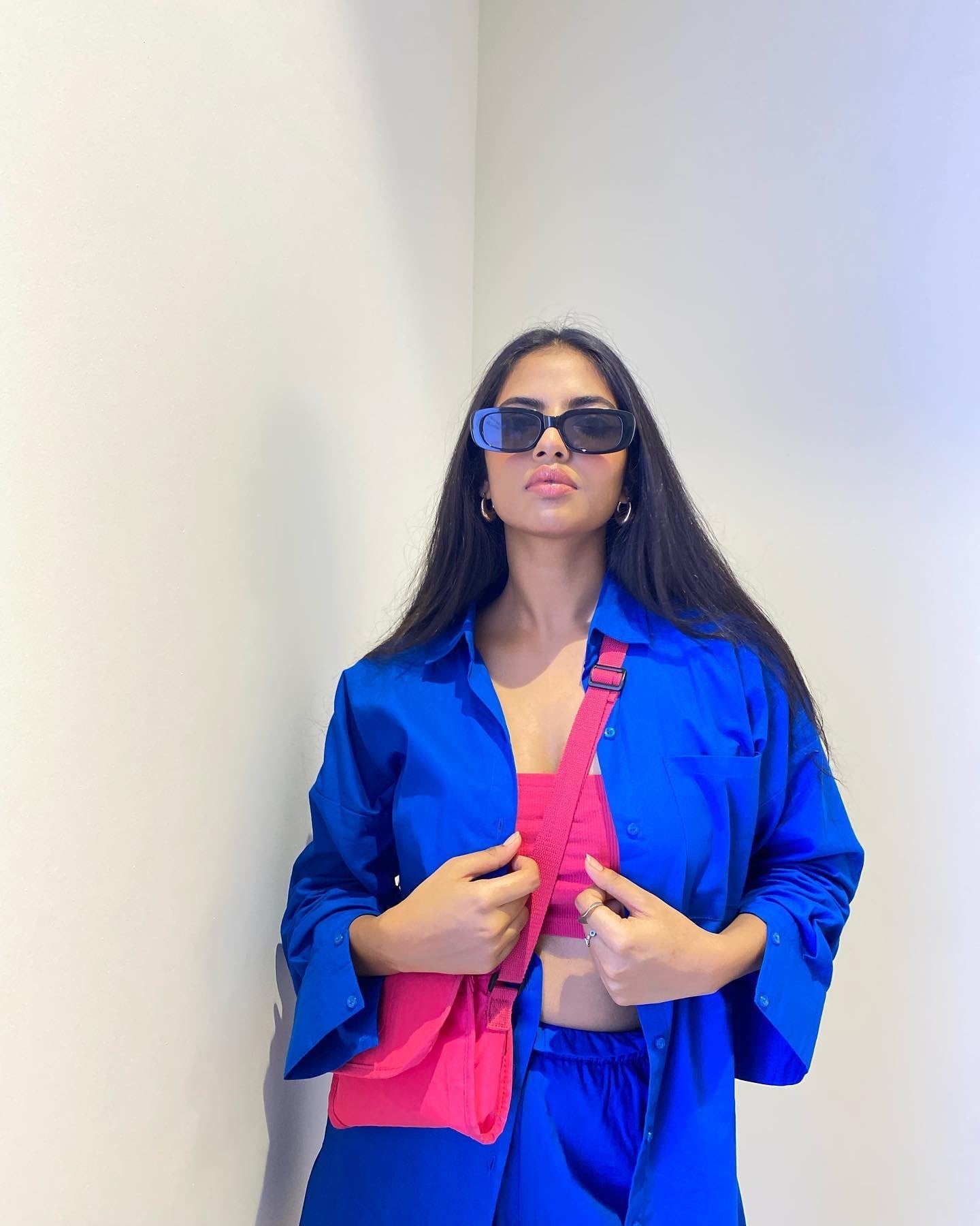 Hot Blue Cord set - Labelbyanuja