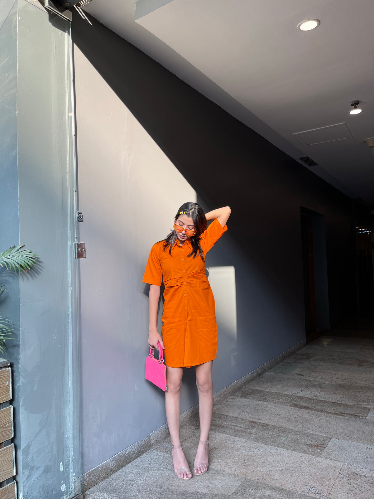 Squash Orange dress
