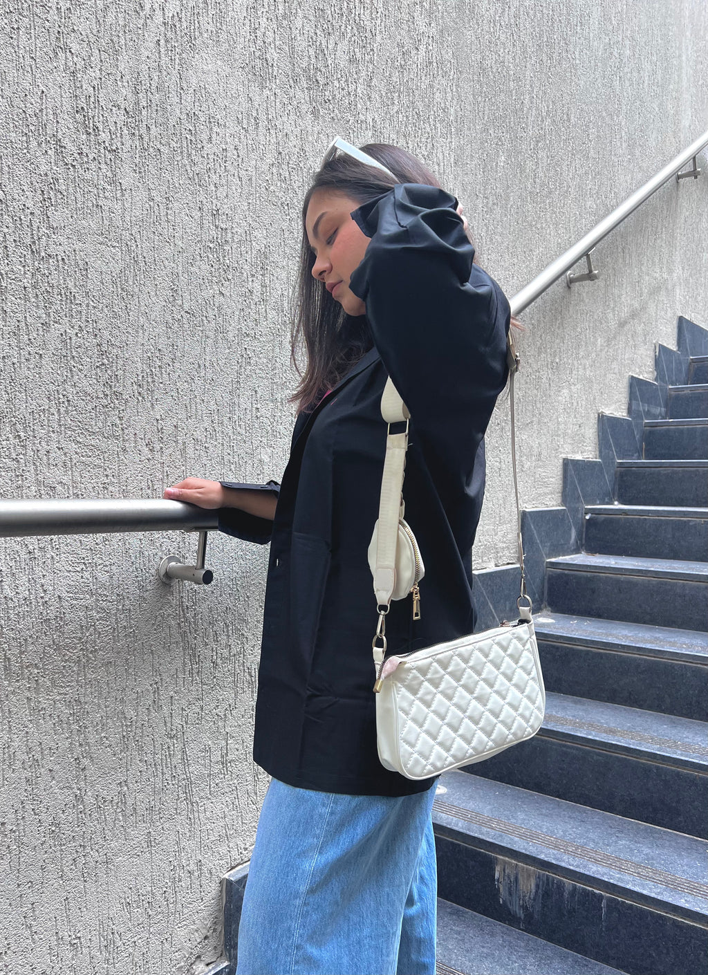 Black Oversized Cotton Shirt